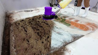 Extremely Dirty Carpet Cleaning Satisfying Rug Cleaning ASMR - Satisfying Video, ASMR Cleaning