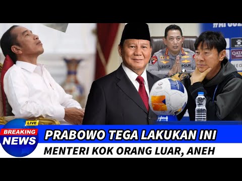 Semua Terkejut !! Prabowo Tega Milih Menteri Dari Orang Luar, Gibran Tidak Menyangka
