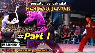 #part1 Pencak silat HARIMAU JANTAN. Audio glerr cocok buat cek sound