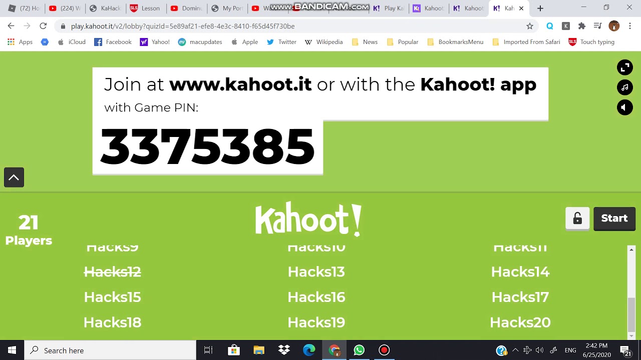 How to spam bots in kahoot. (Patched) YouTube
