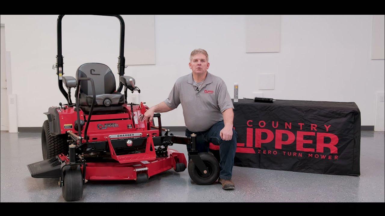 How To Maintaining Grease Points Country Clipper ZeroTurn Mowers