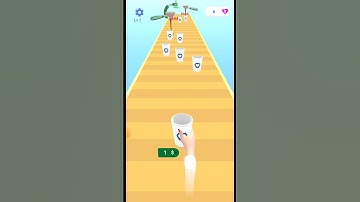 Coffee stack fun video game Level1 #shortsvideo #gaming