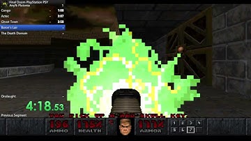 PSY Final Doom PlayStation 1 Plutonia Any% Speedrun in 07.40:00 NO KO