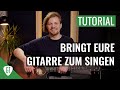 Flageolett Töne sauber spielen - Natürlich, Künstlich, Pinch Harmonics | Gitarren Tutorial Deutsch