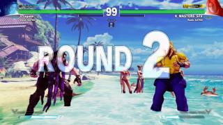 SFV~ NeCalli (FYagami) vs. Ken (K_MASTER_SFV) HD  2