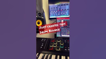 Creating A Drum Bounce from scratch #mpckey61 #mpc #producer