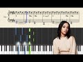 Ruth B In My Dreams Piano Tutorial SHEETS Ruth B In My Dreams Piano Tutorial SHEETS