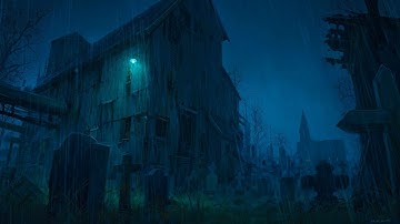 iPad Art "Churchyard" - Timelapse video using Procreate app on iPad