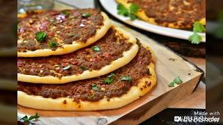 عجينة العشر دقائق لكافة انواع معجنات ..صفيحه باللحم ..لحم بعجين Meat Pies with 10 minutes dough