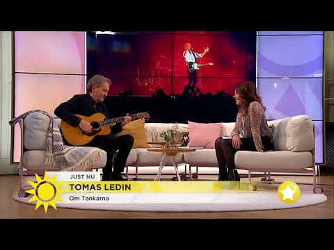 Tomas Ledin bjuder Tilde på en livelåt - Nyhetsmorgon (TV4)