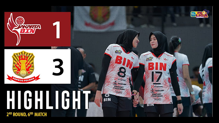 HIGHLIGHT JAKARTA BIN VS JAKARTA POPSIVO POLWAN | 2ND ROUND PROLIGA 2024