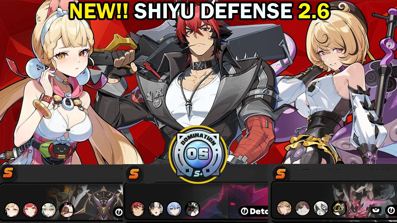 NEW Shiyu Defense | Alice, Manato & Yidhari! | Node 5 S+ Clear | Zenless Zone Zero ZZZ 2.6【ゼンゼロ】