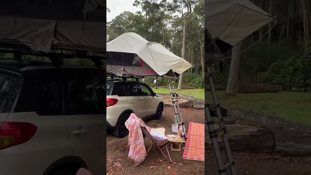 Set my car up with me at Durras, South Coast NSW 🏕🦋✨🪵