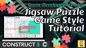 Jigsaw Puzzle Game Style Tutorial using Construct 3