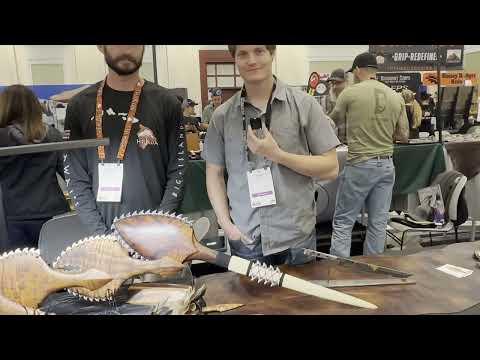 The Blade Show 2025 the booth of Soul of Creation, FIF Champion Season 9 Episode 20