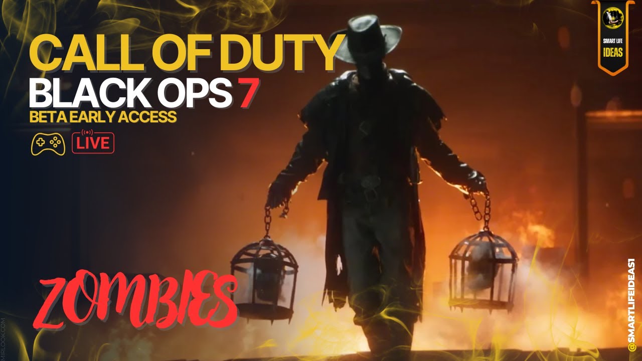 BO7 BETA LIVE! Early Access ZOMBIES Gameplay