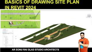 BASICS OF DRAWING SITE PLAN IN REVIT 2024 TUTORIAL