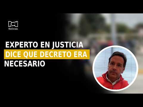 “Era necesario”: exsecretario de Seguridad de Bogotá sobre decreto de protesta social