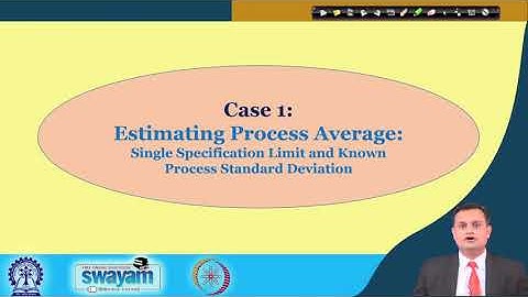 Lecture 57: Design of Acceptance Sampling Plans for Variables