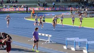 400M U20 Women Final, 2024 Australian Championships, Adelaide 12 April 2024