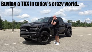 The Absurd Price I Paid For My Ram TRX.. (First Vehicle I Paid 'Over' For)