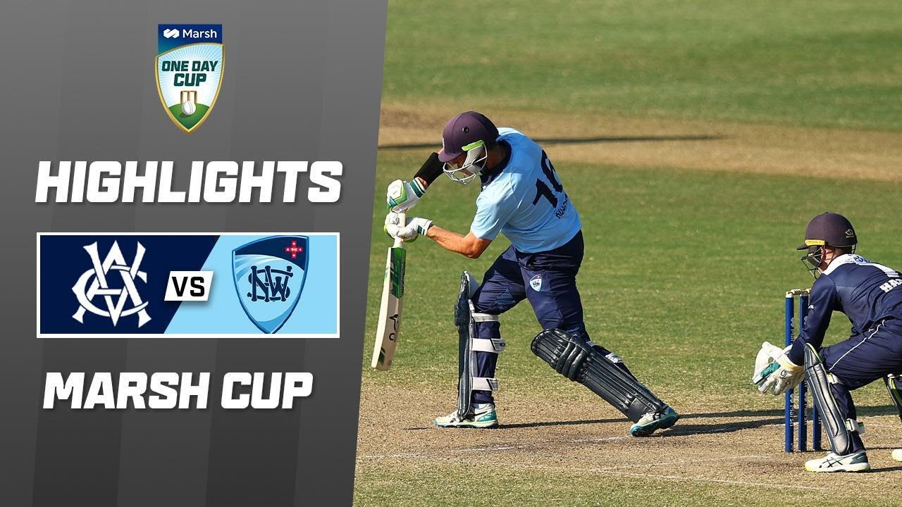 Victoria v New South Wales | Marsh One-Day Cup 2023-24