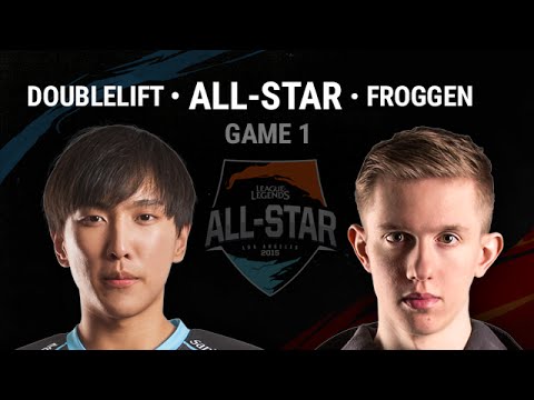 Doublelift vs Froggen Highlights 1v1 Semi-Final LoL All-Star 2015 LA All Games