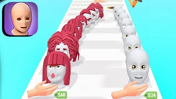 Sculpture Runner ​- All Levels Gameplay Android,ios (Levels 1-2)