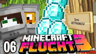 BAU des Aufzugs & endlich DIAMANTEN! ☆ Minecraft FLUCHT 3 #06
