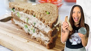 TUNA cream spread, healthy and easy recipe [in 5 minutes]