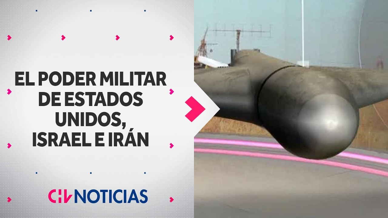Las claves del armamento utilizado por EEUU, Israel e Irán en escalada militar  - CHV Noticias