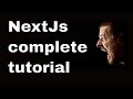NextJs tutorial for absolute beginners: Complete user authentication, login, logout, register