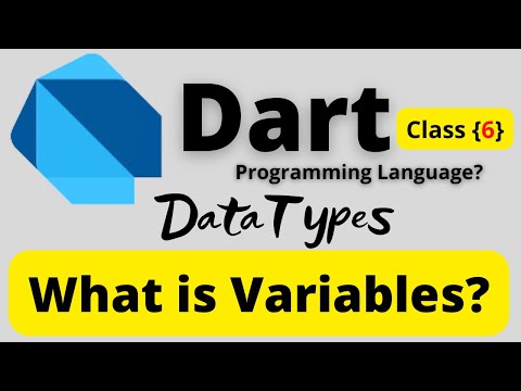 What is variables | How to initialization variables in dart programming language example | Class 6