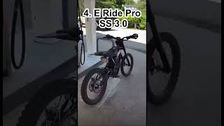 Top 5 Best E-Bikes According To ChatGPT? #cool #surron #ebike #viral #trending #shorts #chatgpt