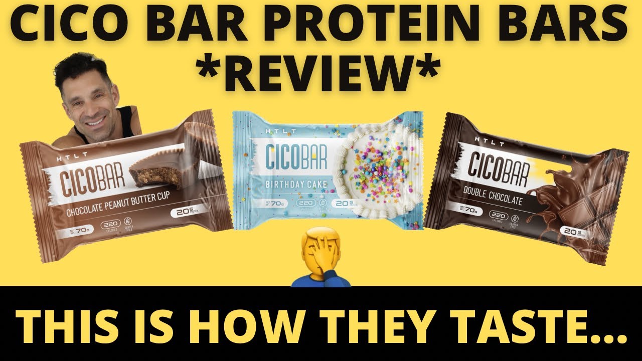 Greg Doucette’s CICO BAR Protein Bar FULL REVIEW & Taste Test ALL THE
