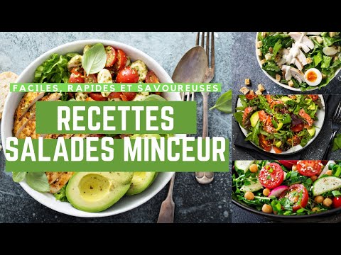 Vidéo: Salades Légères Rapides