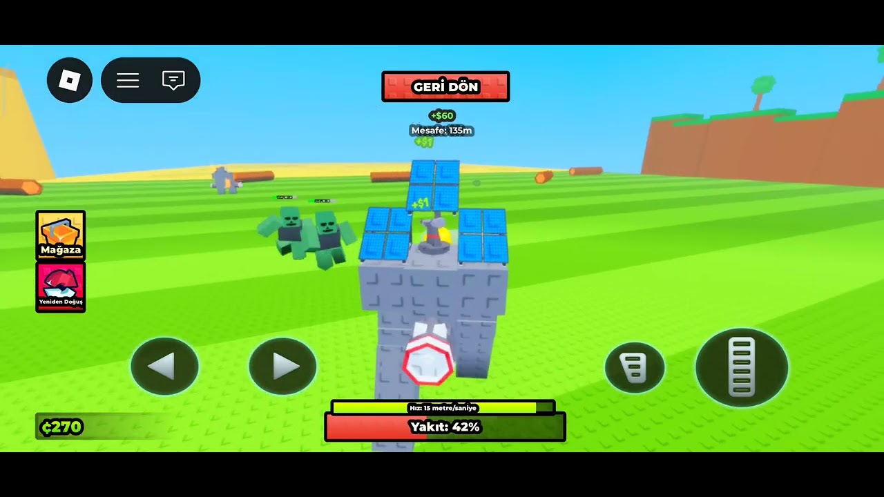 Roblox bir mech oluştur oynadım 