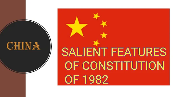 Salient features of the CHINESE constitution || BE LITERATE , ACT LITERATE || - DayDayNews