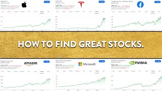 My 3 Step Guide to Quickly Screen Stocks