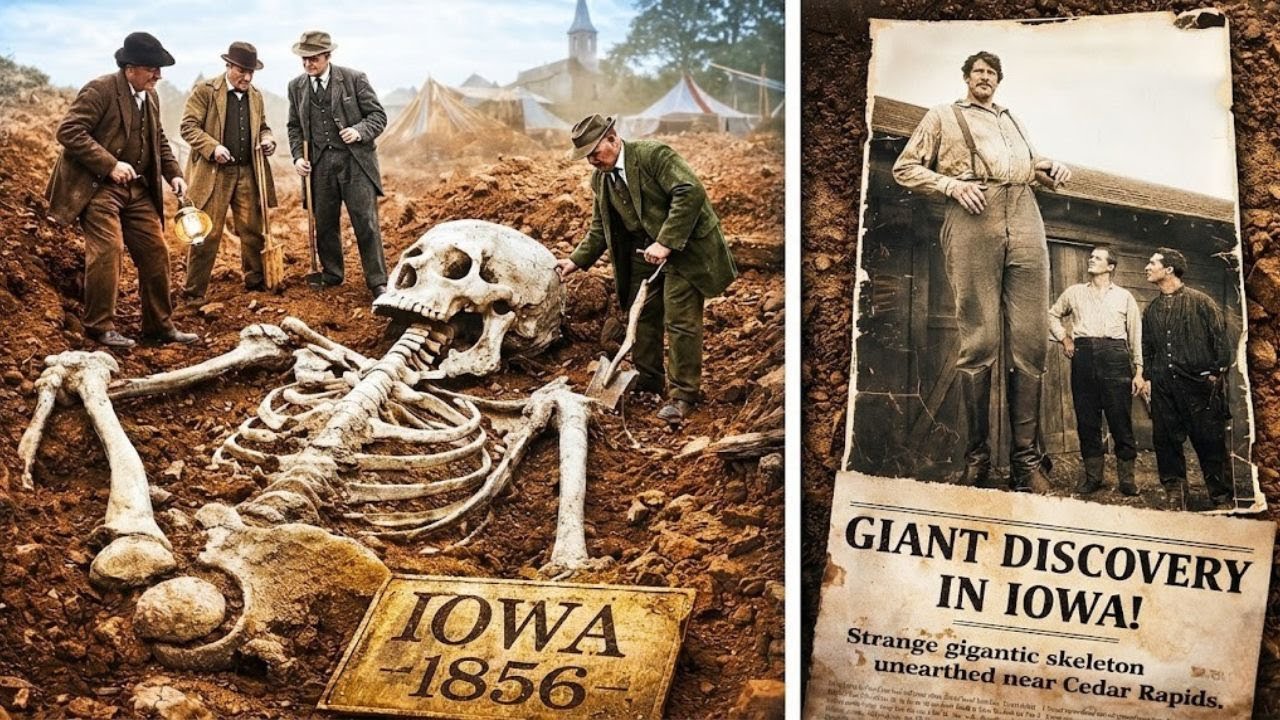 Giants of Iowa 1856 — The Discovery They Erased From History