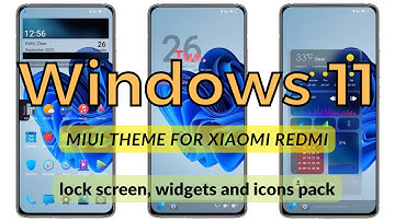 Best Windows 11 like MIUI theme