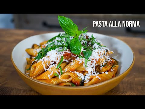 Easy Pasta Alla Norma Recipe  Is this the best pasta dish?