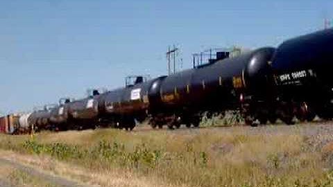 Colorful consist with GP60B and rare (ex)BN GP50!