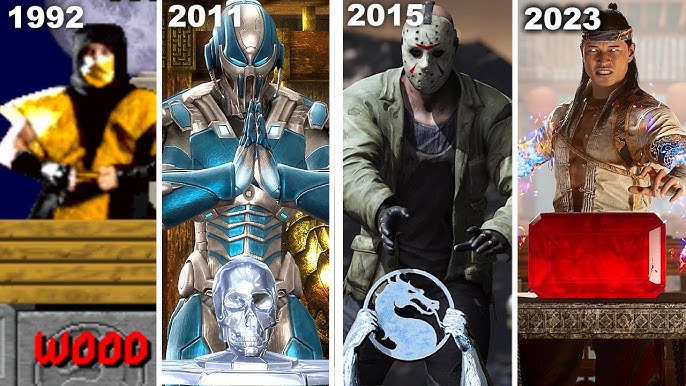 MK3 Vs Mortal Kombat 1 Character Evolution 😎 #MK #MK1