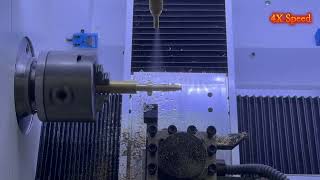 Machining a Threaded Brass Part on the DL-210 Desktop CNC Lathe