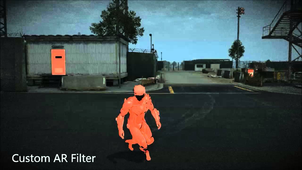 MGS5 GZ PC - AR Visor Mod (Raiden's Visor + Effects) - YouTube
