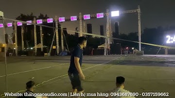 Demo 10 phút : Test Chất Âm Line Array Lx acoustis tại Plase Show 2024