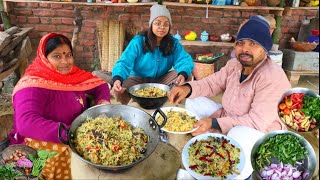 Namkeen Chawal-जब भूख लगी हो जोरों से तब कढ़ाई में झटपट  यह नमकीन चावल बना कर खाये 2024