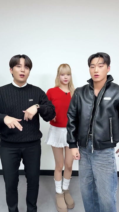 LE SSERAFIM Eunchae Doing 'Crazy Form' Dance Challenge With ATEEZ San and Jongho #ateez #lesserafim