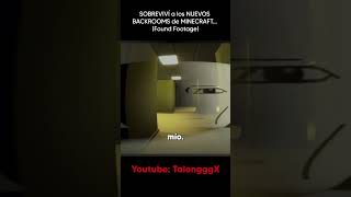 EL MEJOR MODS DE BACKROOMS de MINECRAFT #backrooms #minecraft #minecraftterror #terror #talongggx